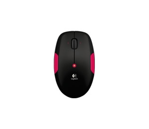 Logitech Wireless Mouse M345 For Pc Fire Red